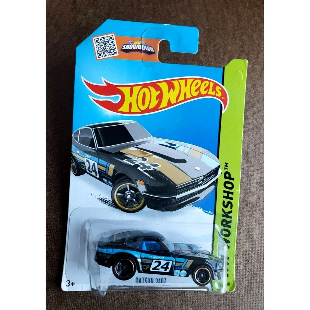 2015 Hot Wheel DATSUN 240Z HW WORKSHOP THEN NOW Black 243/250 1:64 COOPER LIP MC